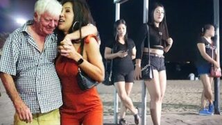 4K HDR – How is Pattaya beach road Now? Thailand nightlife looking for so many freelancer