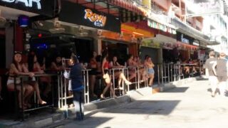 Pattaya,Beach Road Scenes,Soi 6,Soi 7 & Soi 8,Today 14 August 2022.Thailand