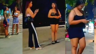[4k]Pattaya beach road Nightlife | pickup girls area | Thailand