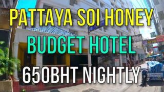SOI HONEY PATTAYA BUDGET HOTEL CLOSE TO BEACH ROAD REVIEW – In Town Holiday Hotel 650BHT Nightly