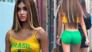 STUNNER WITH A BEAUTIFUL FIGURE! Pattaya Street Scenes, Thailand 2024