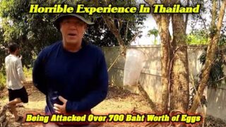 Being Attacked In Thailand Over 700 Baht Worth of Eggs! Horrible Experience!