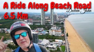 The Whole of Jomtien Beach Road By Bike