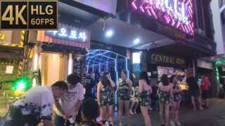 [4K HLG] Walking Street | Pattaya | Walking Tube | 20250511